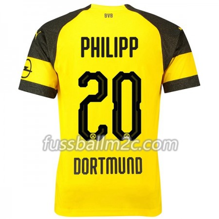 Fußballtrikots Borussia Dortmund Philipp 20 Heim Trikotsatz 2018-2019